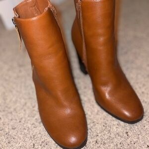 Elegant Brown Ankle Booties